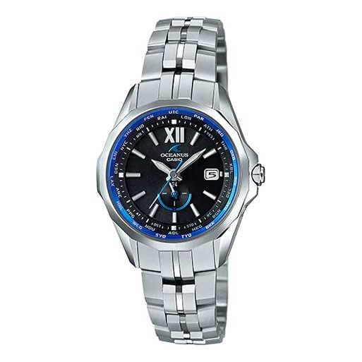 Casio Oceanus Analog Watch 'Silver Black Blue' OCW-S340-1AJF