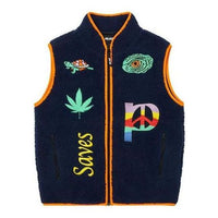 Palace Jesus Gilet 'Navy' PAL-FW22-309