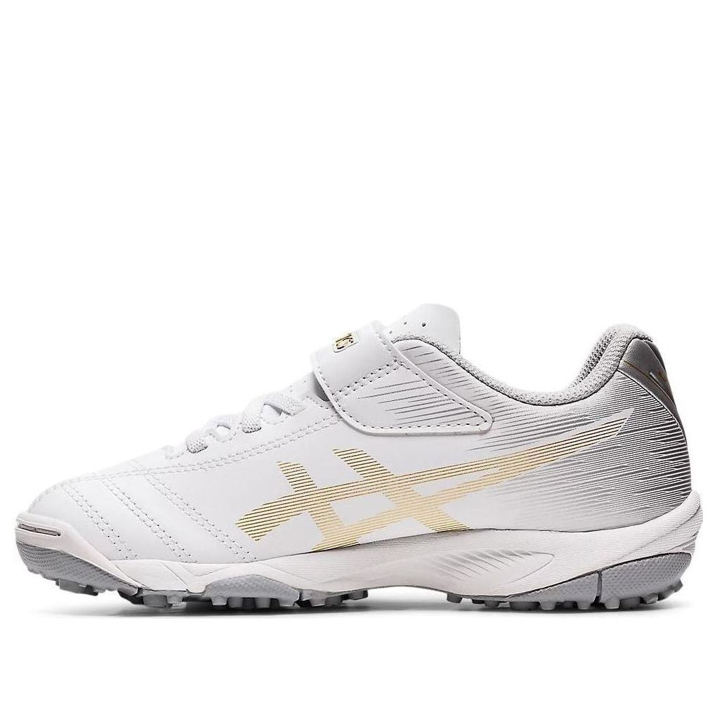 (GS) ASICS Juniole 6 TF Turf 'White Gold Grey' 1104A045-122