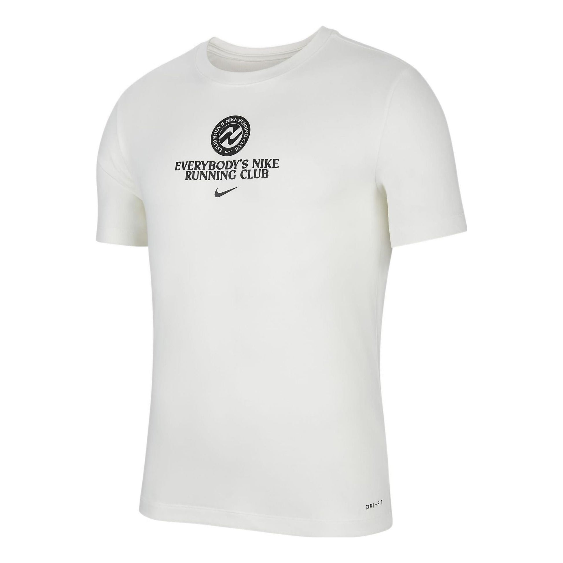 Nike Dri-FIT Back Cartoon Pattern Printing Round Neck Breathable Casual Sports Short Sleeve White DO6973-133