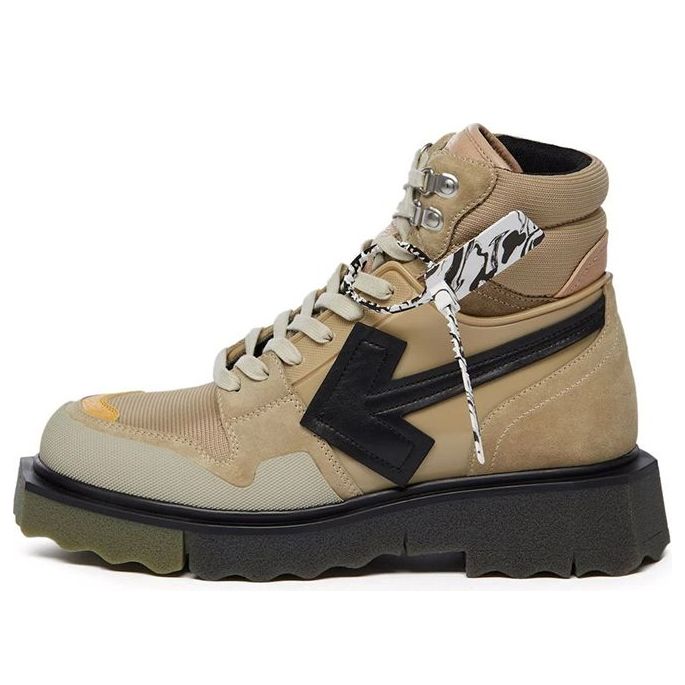 Off-White Hiking Sneakerboot 'Tan Black' OMIA228F21FAB0016110