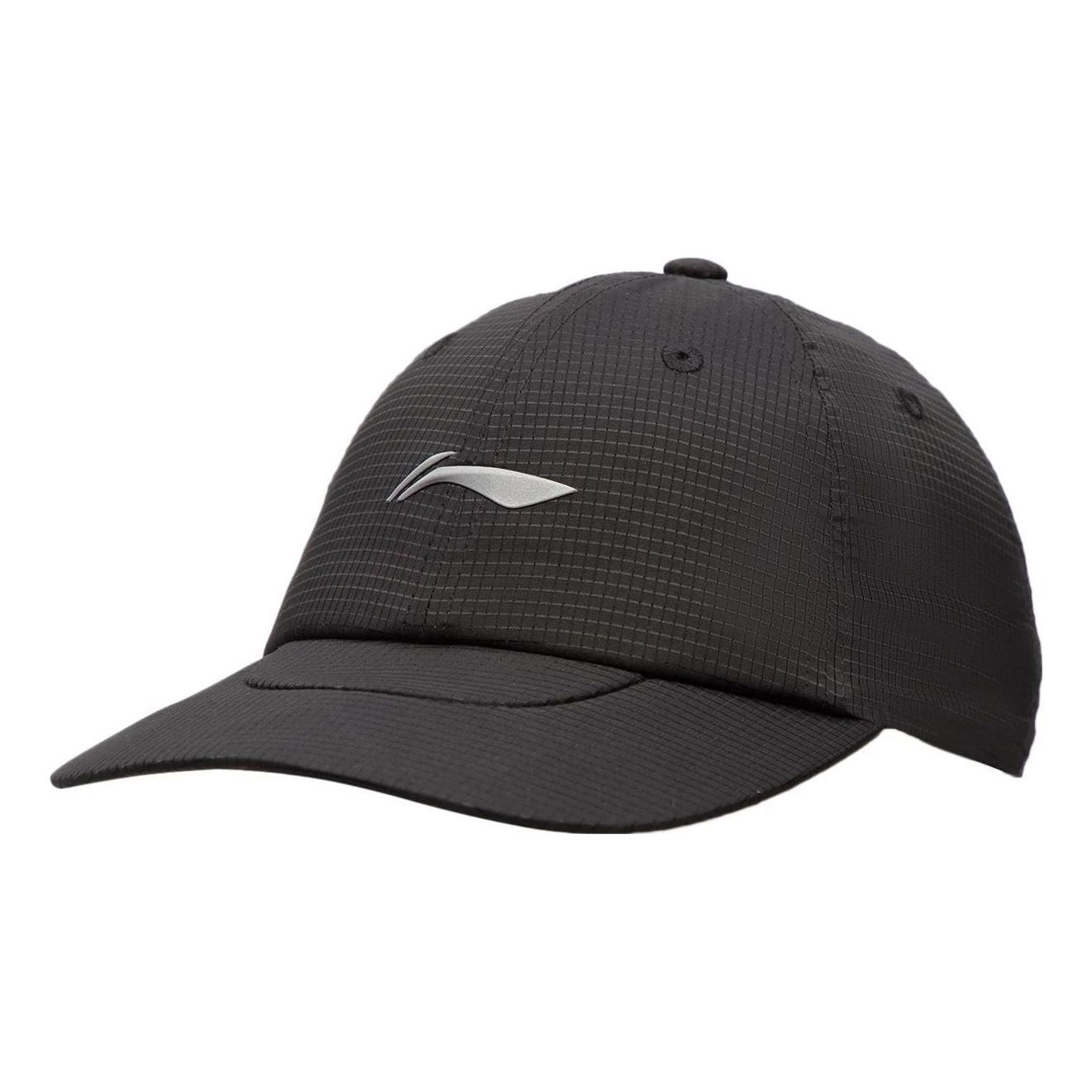Li-Ning Reflective Logo Athletic Performance Hat 'Black' AMYS129-1