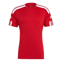 adidas Squad 21 Jsy Ss Soccer/Football Casual Sports Short Sleeve Jersey Red GN5722