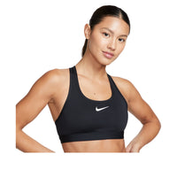 (WMNS) Nike Swoosh Medium Support Dri-FIT Bra 'Black' DX6822-010