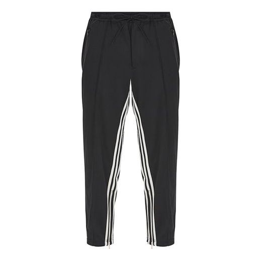 adidas Y-3 3-Stripes Cropped Track Pants 'Black' FJ0392