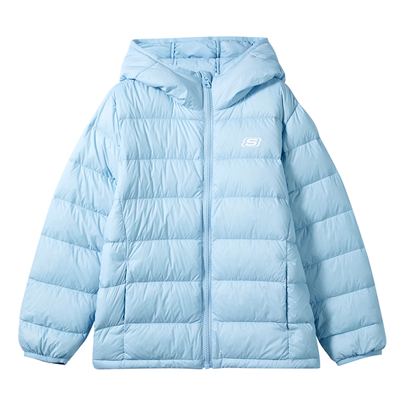 (GS) Skechers Letter Printed Down Jacket 'Multi-Color' L422K049