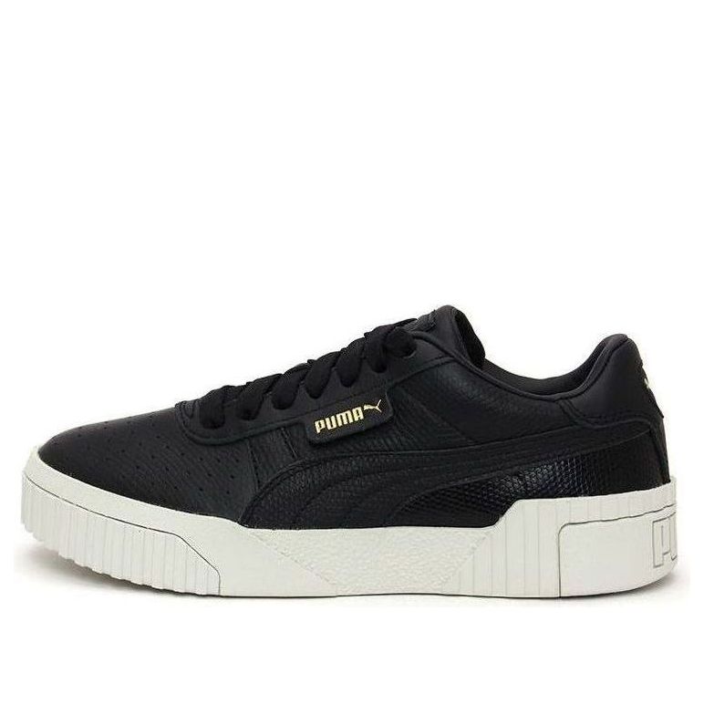 (WMNS) PUMA Cali Emboss 'Black White' 369734-07