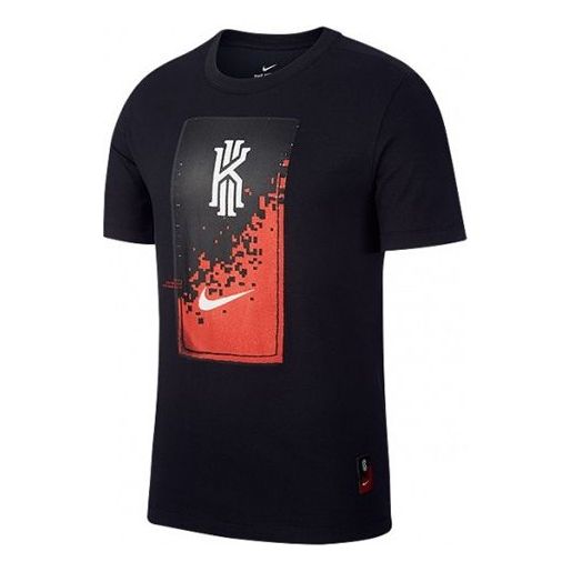 Nike Kyrie Mind T-Shirt 'Black Red' AJ9694-010