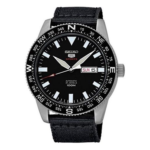 Men's SEIKO 5 Sports Series Mechanical waterproof Black SRP667J1