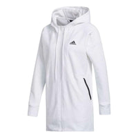 (WMNS) adidas originals Hooded Tracktop Asia Sizing 'White' FS6933