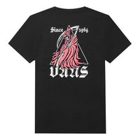 Men's Vans Anime Printing Short Sleeve Black VN0A4MM2BLK