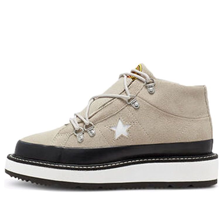 (WMNS) Converse One Star Mid Fleece Lined Boot 'Papyrus' 566164C