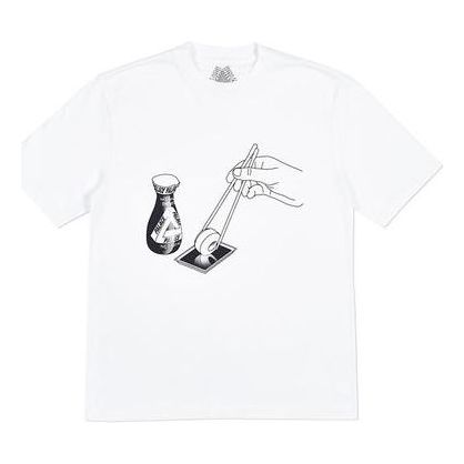 PALACE Sushi T-Shirt White Marl P18FW005