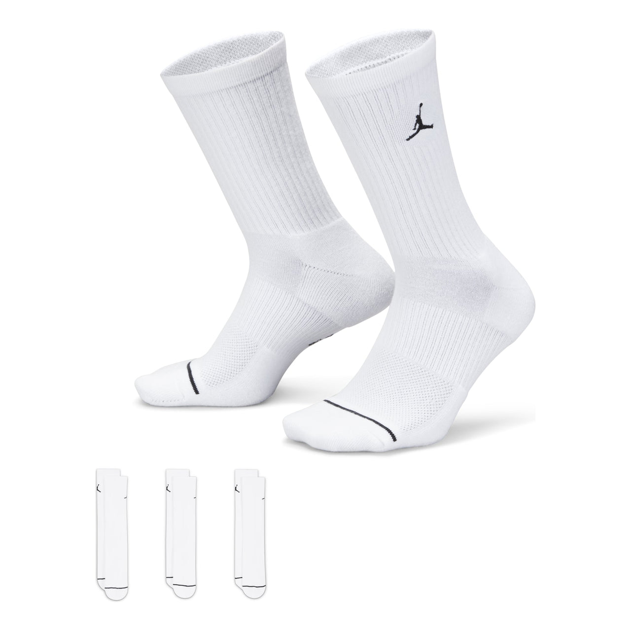 Air Jordan Everyday Crew Socks (3 pairs) DX9632-100