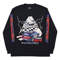 Palace Graphic Long Sleeve Shirt 'Black' P11JS117