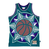 Mitchell & Ness Blown Out NBA Tank 'Utah Jazz' MSTKBW19146-UJATEAL