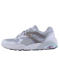 (WMNS) PUMA R698 Trinomic Running Shoes Grey/White 359013-01