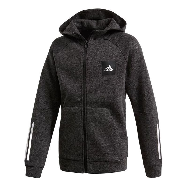 (GS) adidas Performance Must Haves Hoodie 'Black' FL2836