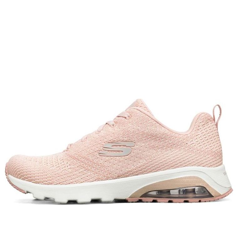(WMNS) Skechers Skech-Air Extreme Sneakers Pink/White 12921-ROS
