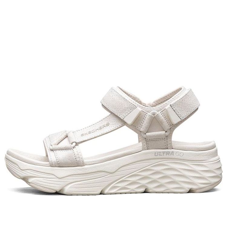 (WMNS) Skechers Max Cushioning-Lured Ultra Go 'White' 140216-WHT