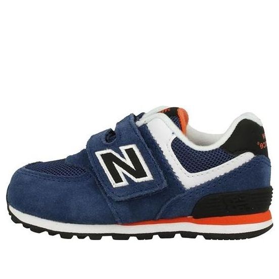 (TD) New Balance 574 'Navy Blue Black Orange' KG574MTI