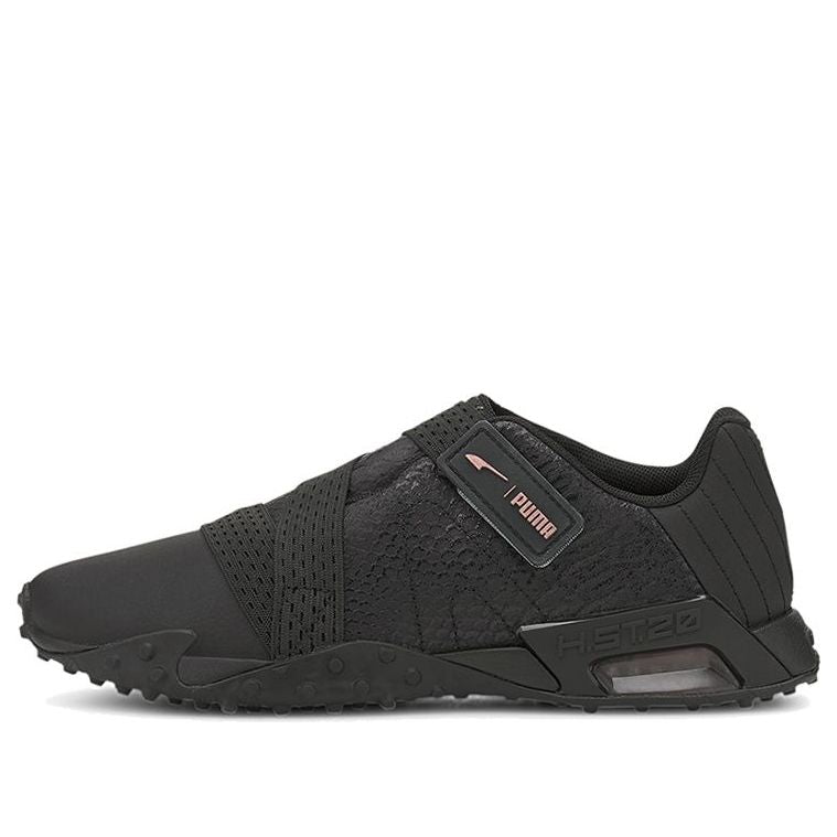 (WMNS) PUMA H.st.20 Strap Leather 'Black Orange' 194101-01