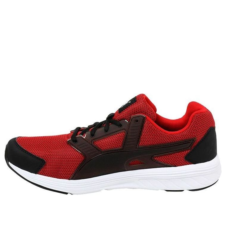 (WMNS) PUMA Nrgy Driver Nm Low Running Shoes Black/White/Red 191369-05