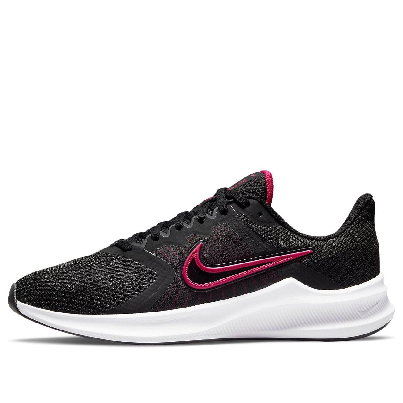 (WMNS) Nike Downshifter 11 'Black Fireberry' DJ2680-004