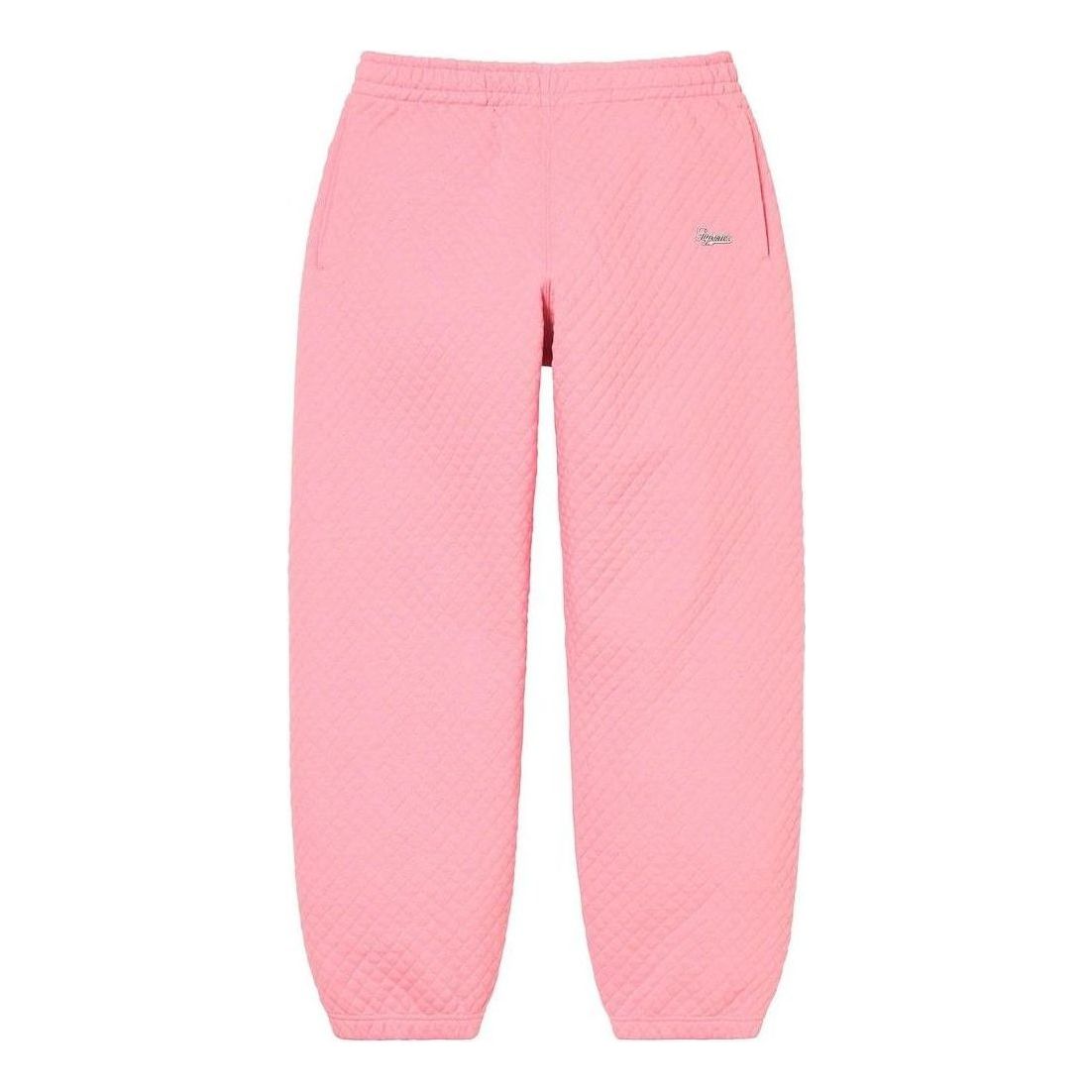 Supreme SS23 Week11 MIicro Quilted Sweatpants 'Pink' SUP-SS23-200