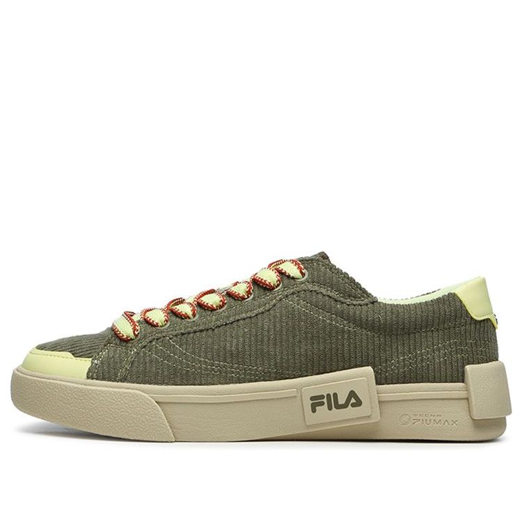 FILA FUSION Pop Skate Shoes 'Olive Green White' T12M218204FCA