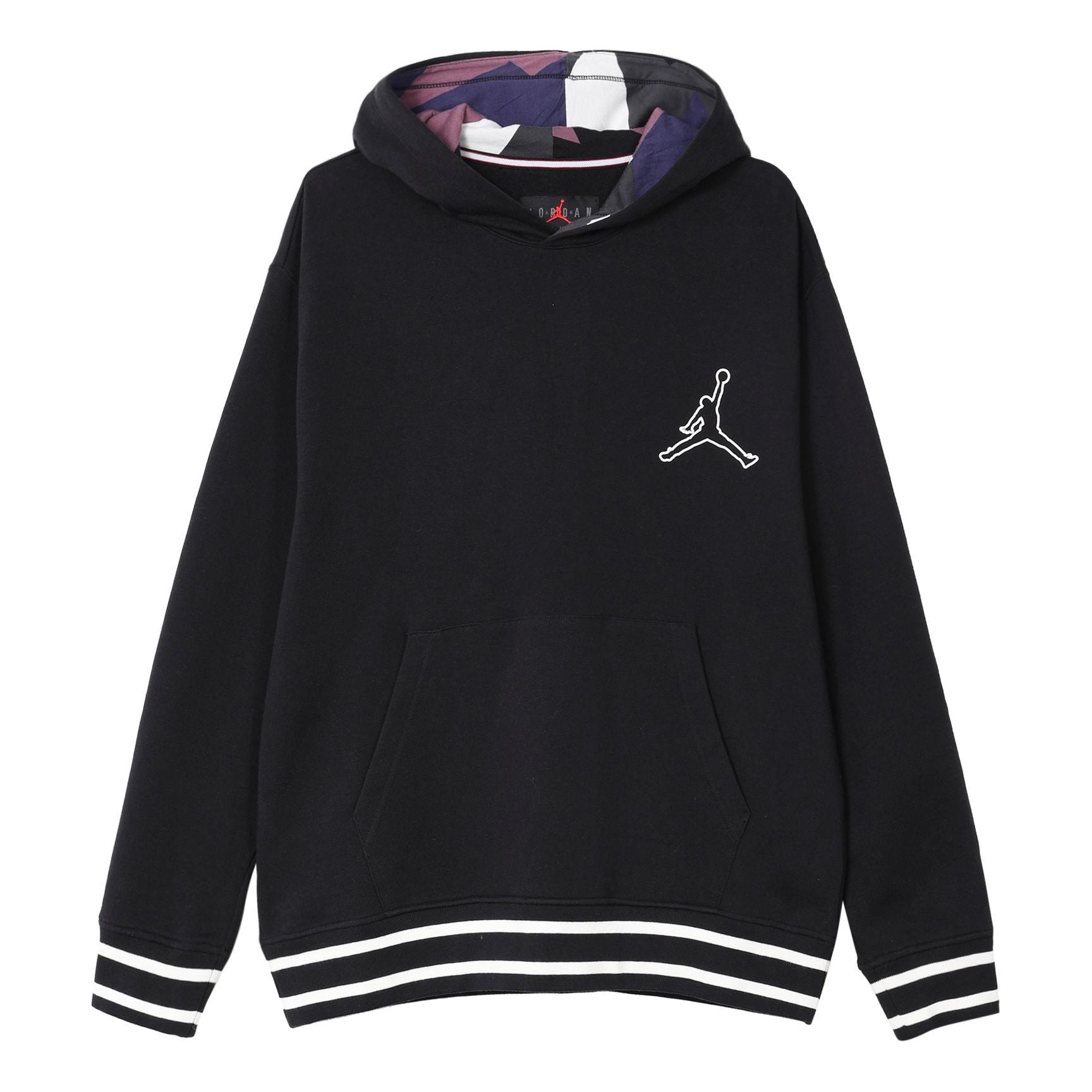 Air Jordan Flight MVP Fleece Pullover Hoodie 'Black' FD7403-010