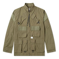 WTAPS Modular Ls 01 Cargo 8 Pocket Jacket Men Olive 192BRDT-JKM07