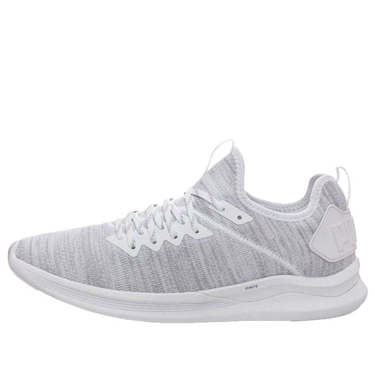 (WMNS) PUMA Ignite Flash Evoknit Low-Running Shoes Grey 190511-02