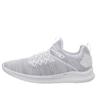 (WMNS) PUMA Ignite Flash Evoknit Low-Running Shoes Grey 190511-02