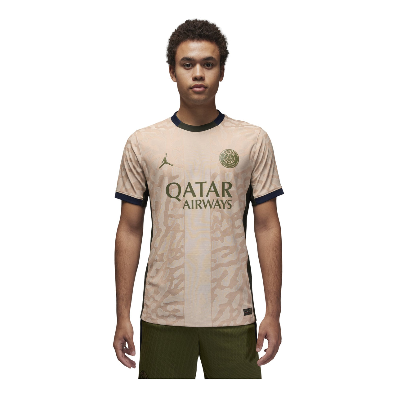 Air Jordan Paris Saint-Germain 2023/24 Match Fourth Jersey 'Beige' FD6503-201