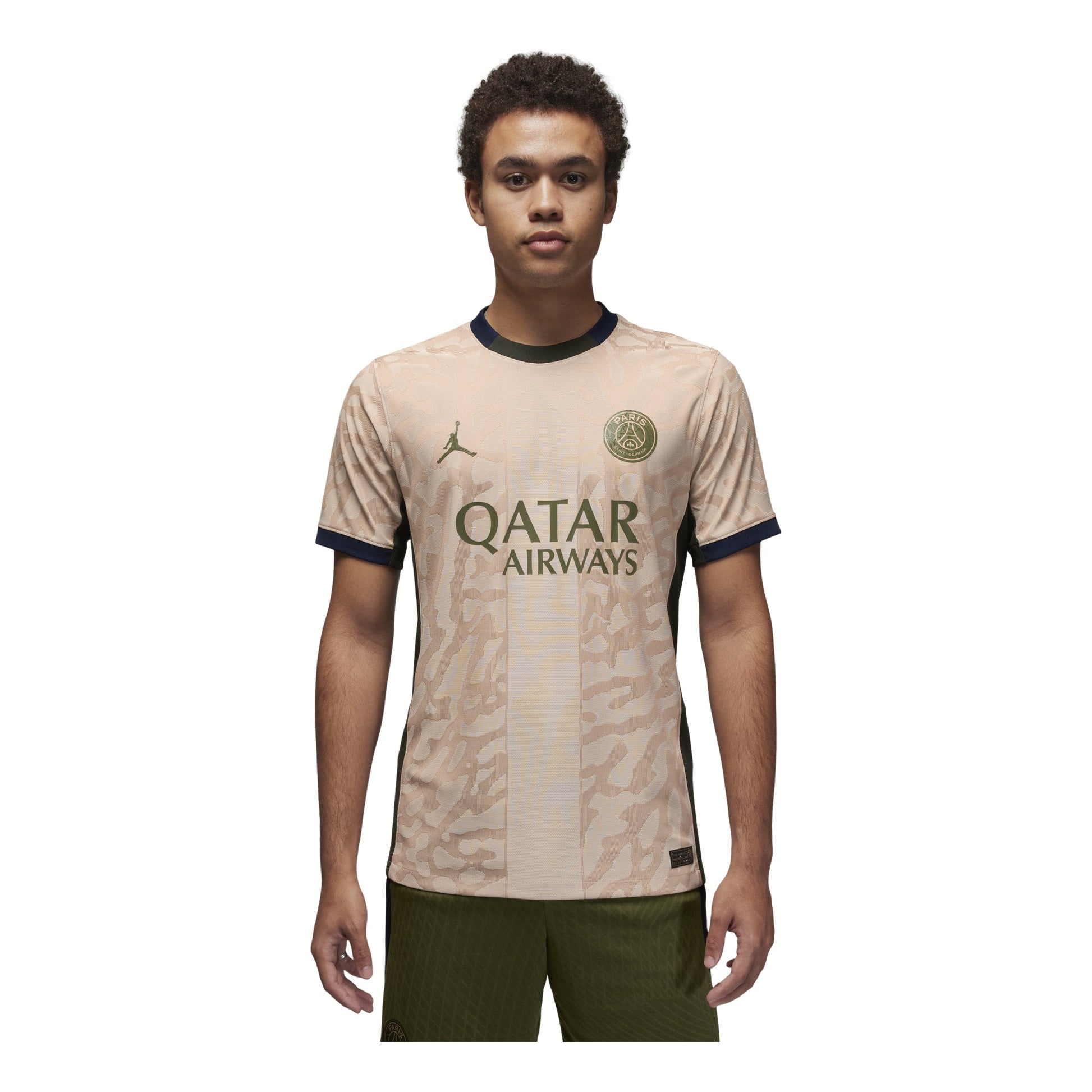 Air Jordan Paris Saint-Germain 2023/24 Match Fourth Jersey 'Beige' FD6503-201