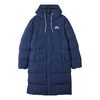 Skechers Lifestyle Series Long Down Jacket 'Blue' L423M161-007D