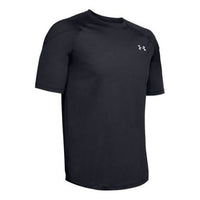 Men's Under Armour Recover Pattern Training Short Sleeve Black 1351569-001