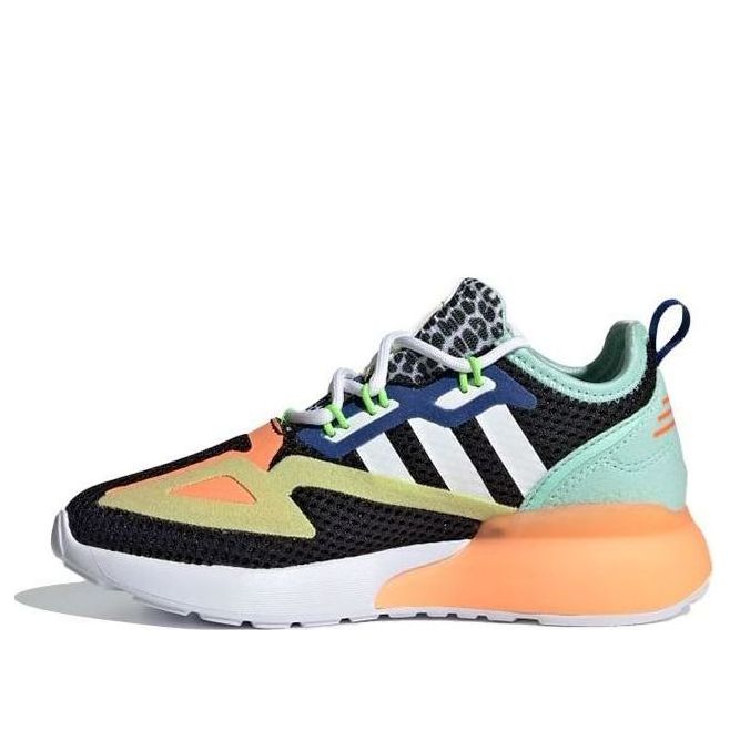 (PS) adidas originals ZX 2K 'Black White Orange' FX6531