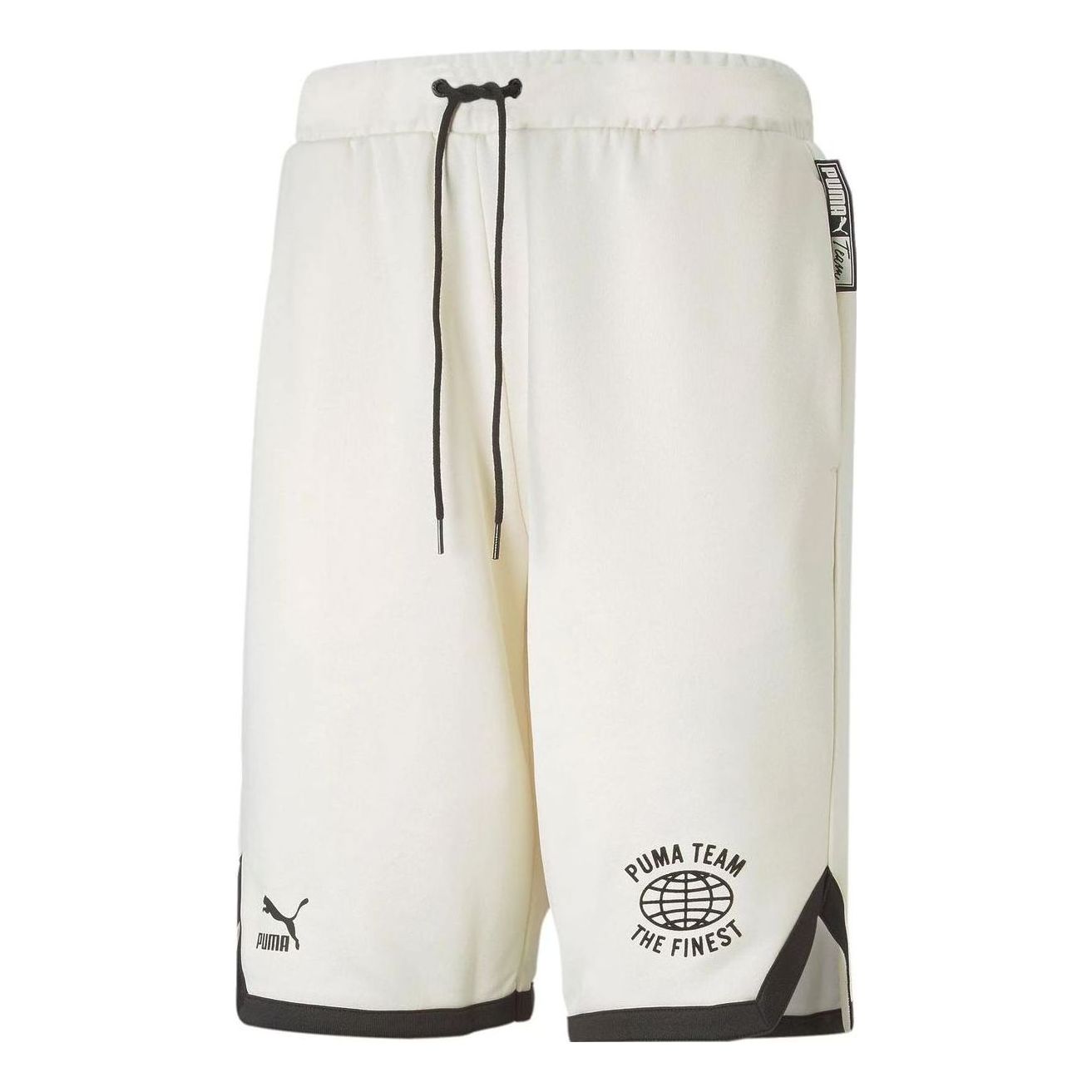 PUMA 8 Pt Logo Team Shorts 'White' 536923-65