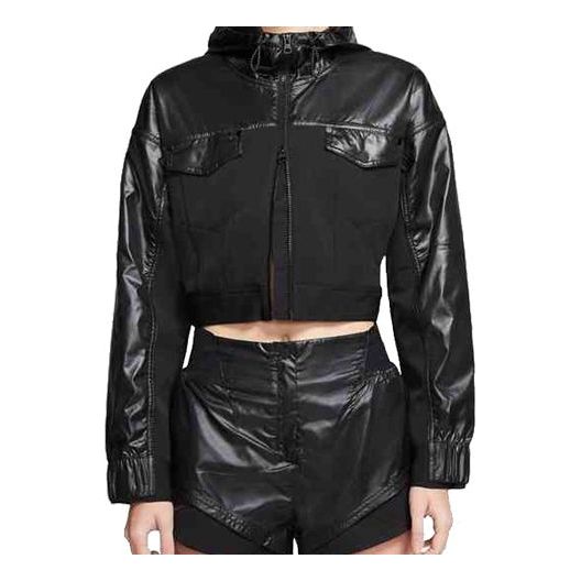 (WMNS) Nike Sportswear City Ready Hooded Jacket Black CJ4009-010