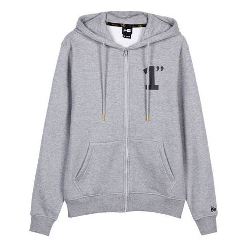 New Era Unisex Bruce Lee Fleece Cardigan Grey 11883295