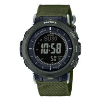 Casio Protrek Digital Watch 'Military Green Black' PRG-30B-3JF