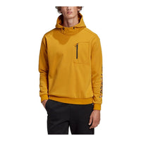 adidas terrex Solid Color Outdoor Casual hooded Pullover Yellow GE9914