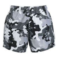 Off-White SS21 Camouflage Casual Shorts Version Gray OMFA003S21FAB0060900