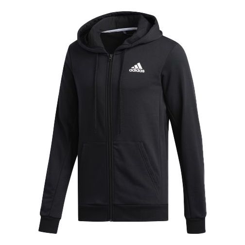 adidas Spt Ft Fz Casual Sports Hooded Jacket Black DX6779
