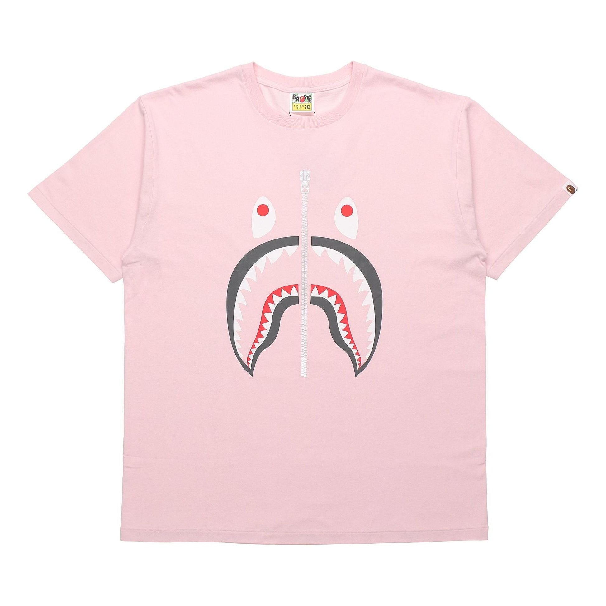 A Bathing Ape AW19 Shark Face Tee 'Sakura' 1F80-110-033