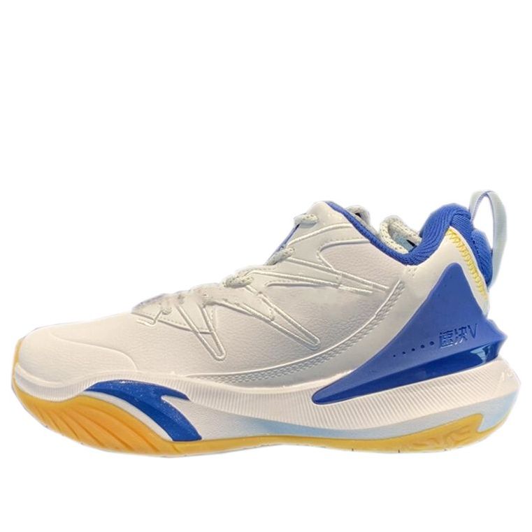 ANTA Shock The Game 5 'White Beige Blue' 112141605-3