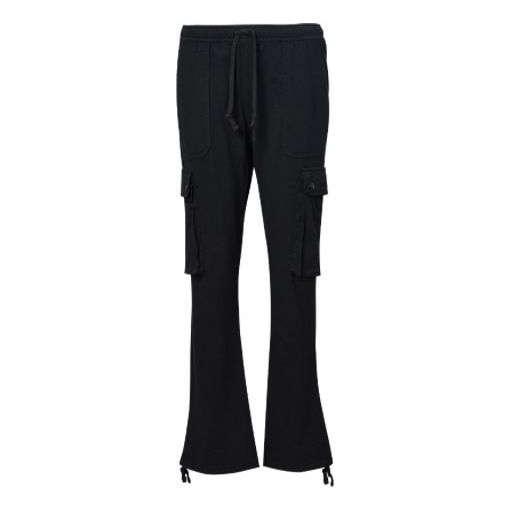 (WMNS) Converse Knit Cargo Pants Asia Sizing 'Black' 10019795-A03