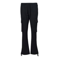 (WMNS) Converse Knit Cargo Pants Asia Sizing 'Black' 10019795-A03